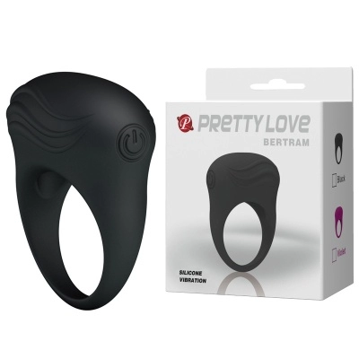 Эрекционное кольцо с вибрацией Pretty Love Bertram